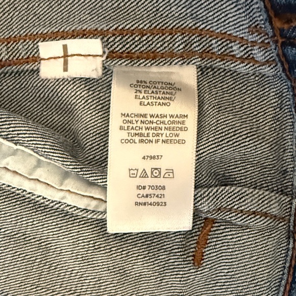 Loft XXSP Fitted Denim Jacket with Copper Buttons, excellent condition - Picture 7 of 10